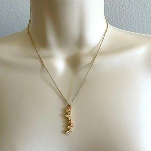 Delicate Swarovski crystal necklace